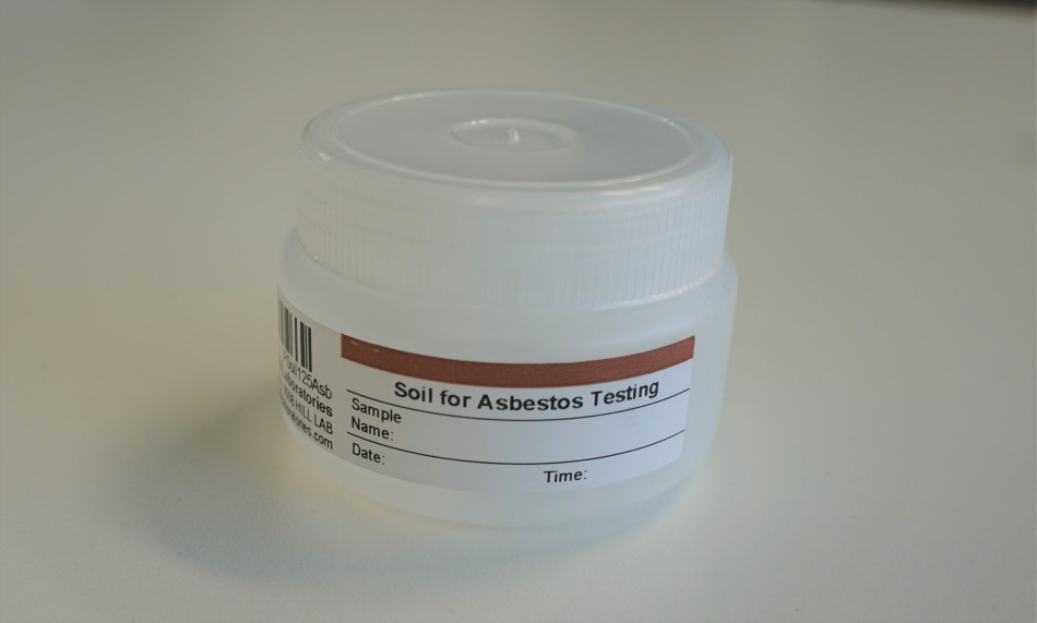 New Container for Asbestos Soil Presence/Absence Analysis